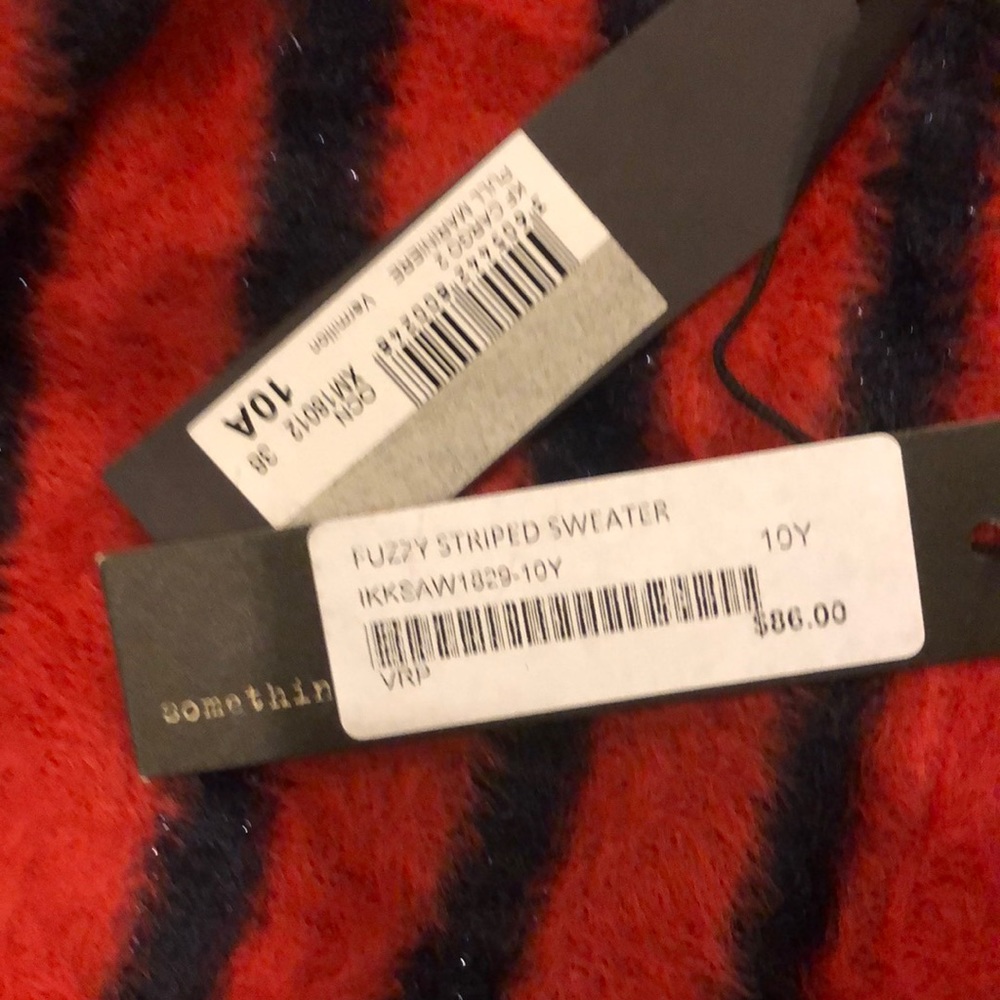 Ikks - Striped Sweater Red/Navy - Picture 5 of 6